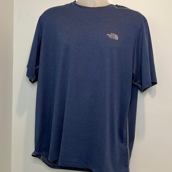 NWT The North Face Mens Blue Short Sleeve Shirt Size XL - Picture 2 of 14